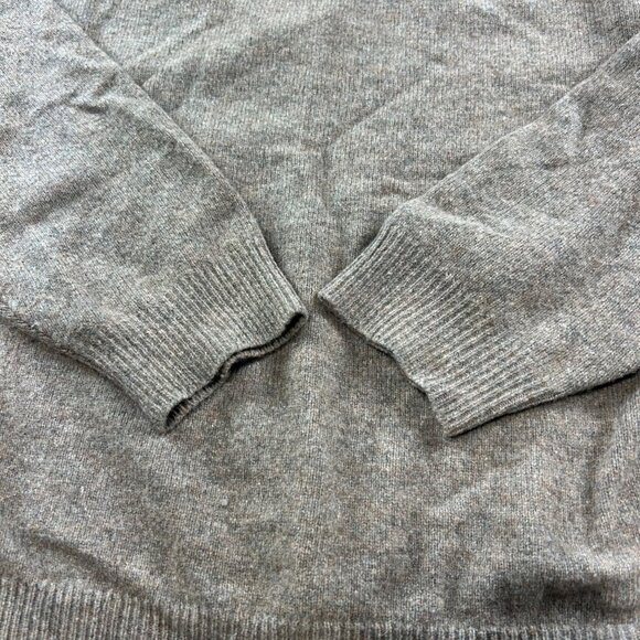 Grayson & Dunn Men's SZ Large Brown 100% Lamb's Wool Sweater - Picture 5 of 7